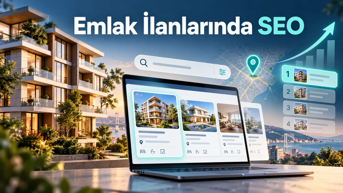 Emlak SEO Rehberi: İlan Sayfaları Google'da Nasıl Sıralanır?