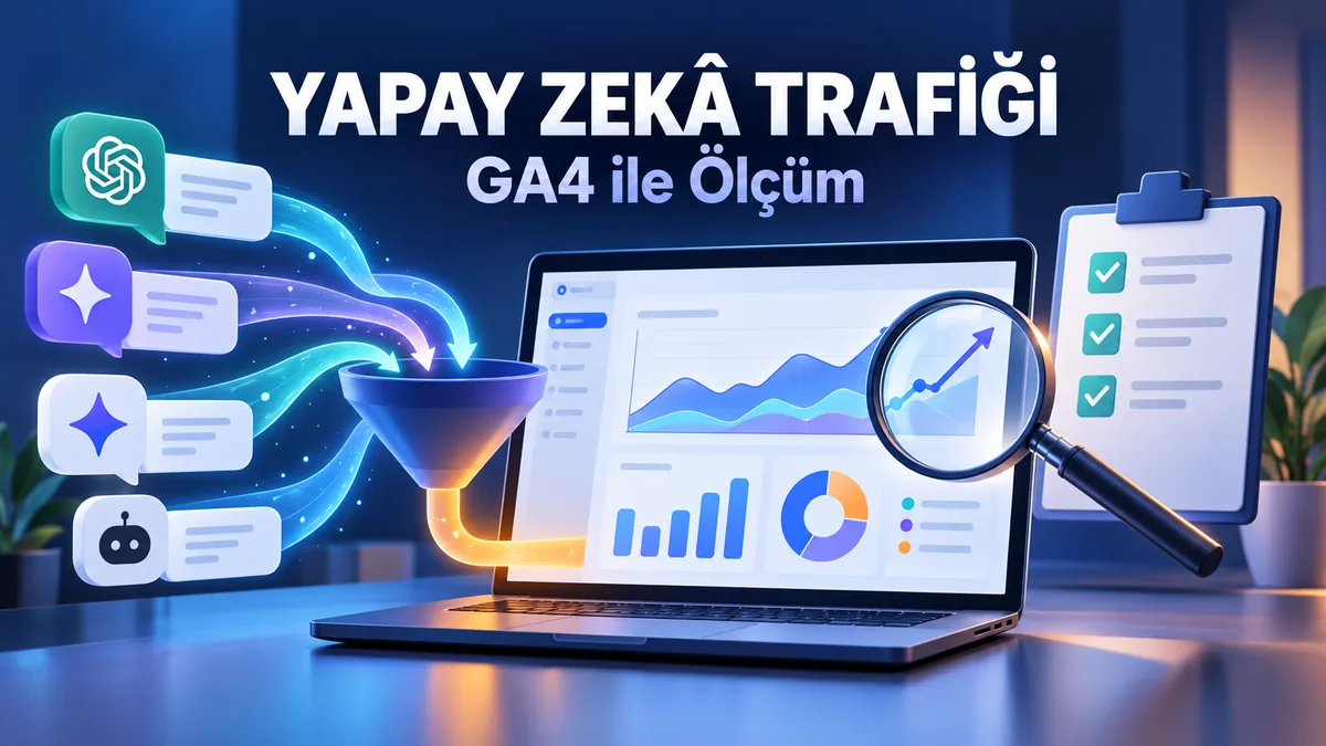 Yapay Zekâ Trafiği GA4'te Nasıl Ölçülür? Adım Adım Kurulum
