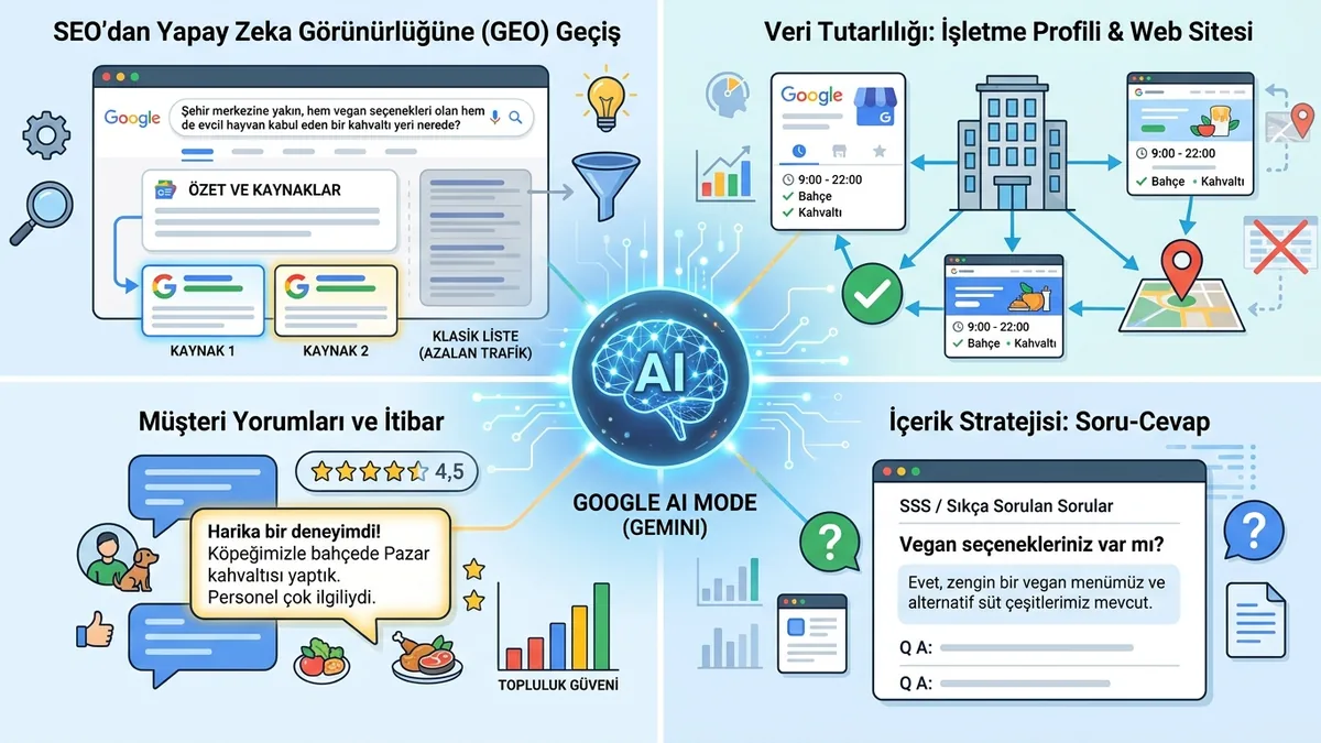 Google AI Mode nedir? İşletmeler için ne değiştiriyor?