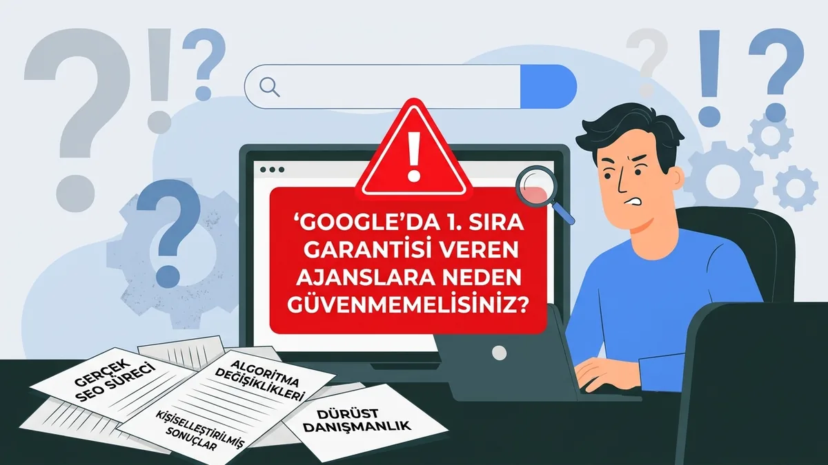 SEO Garantisi Veren Ajanslara Neden Güvenmemelisiniz?
