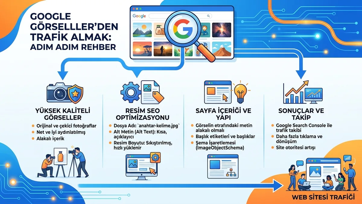 Google Görseller'den trafik almak