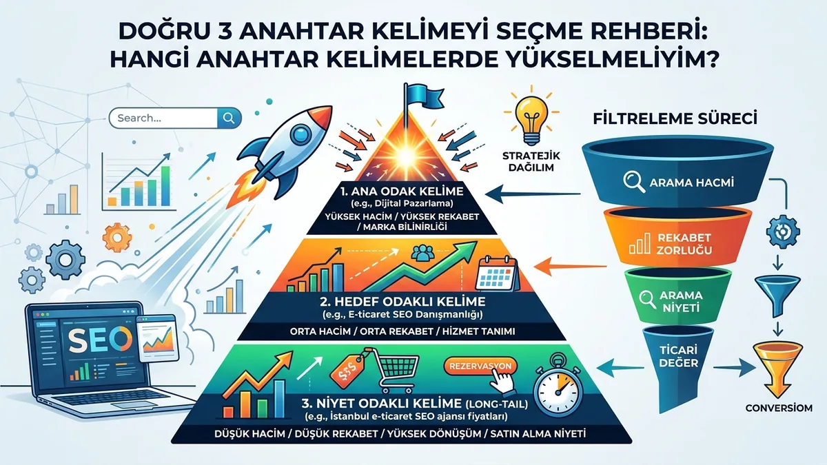 Anahtar Kelime Seçimi Rehberi: Doğru Anahtar Kelimeler Nasıl Seçilir?