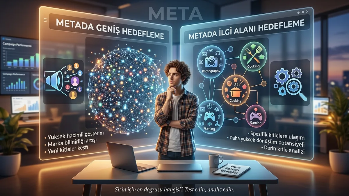 Meta'da geniş hedefleme mi, ilgi alanı mı?