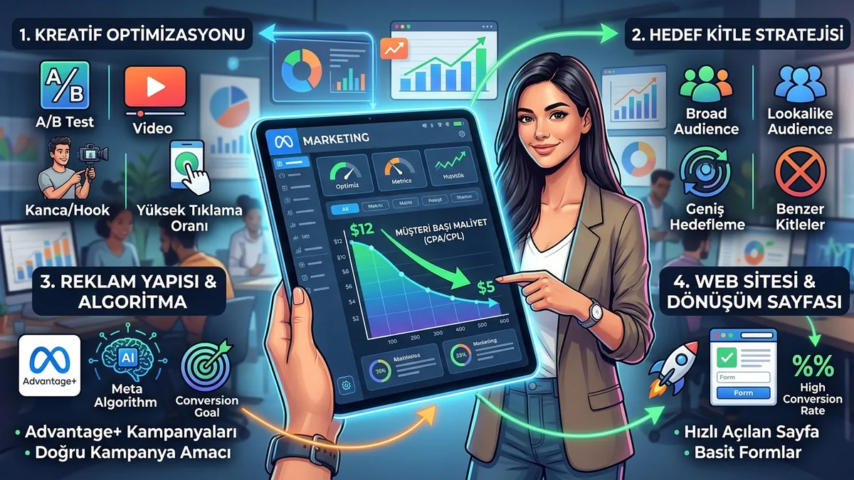 Meta Reklam Maliyeti Nasıl Düşürülür? 7 Stratejik Adım
