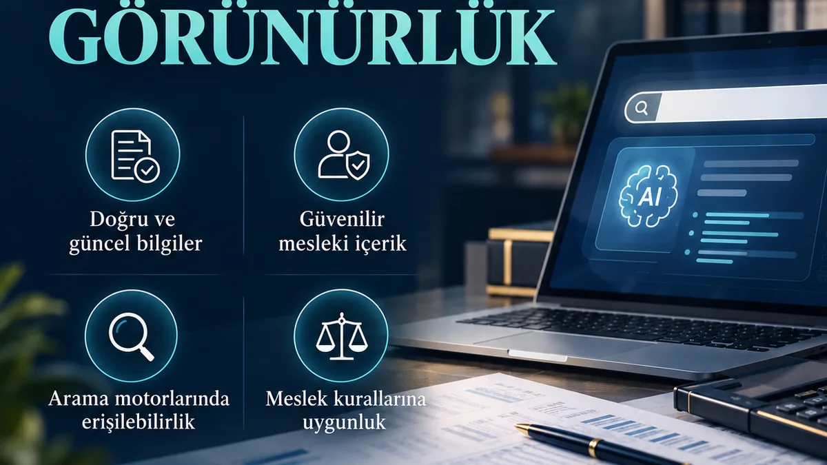 Mali Müşavir Yapay Zeka Rehberi: Ofisinizi ChatGPT'de Öne Çıkarın