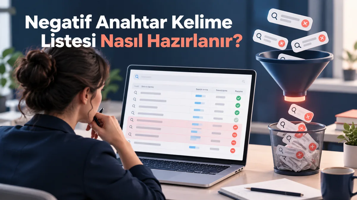 Negatif Anahtar Kelime Listesi Nasıl Hazırlanır? 7 Adım