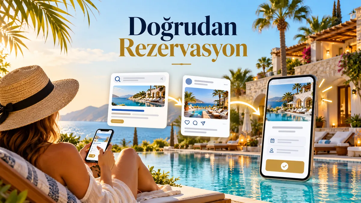 Oteller için Google ve Meta reklamlarıyla doğrudan rezervasyon