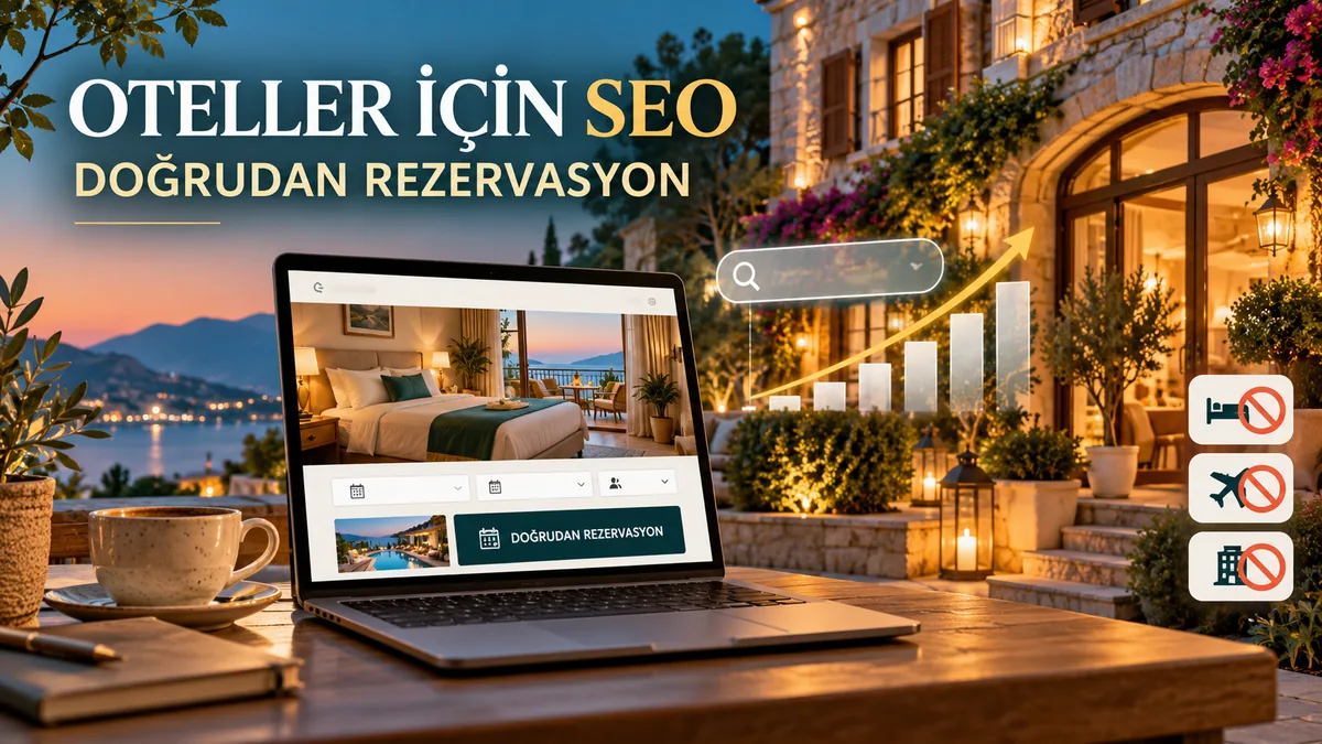Oteller İçin Otel SEO Rehberi: Komisyonsuz Doğrudan Rezervasyon
