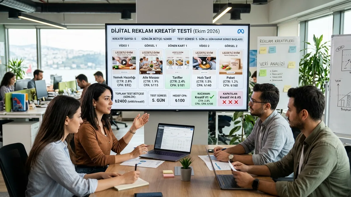 Reklam kreatifi testi: kaç reklam, ne kadar bütçe, ne zaman karar?