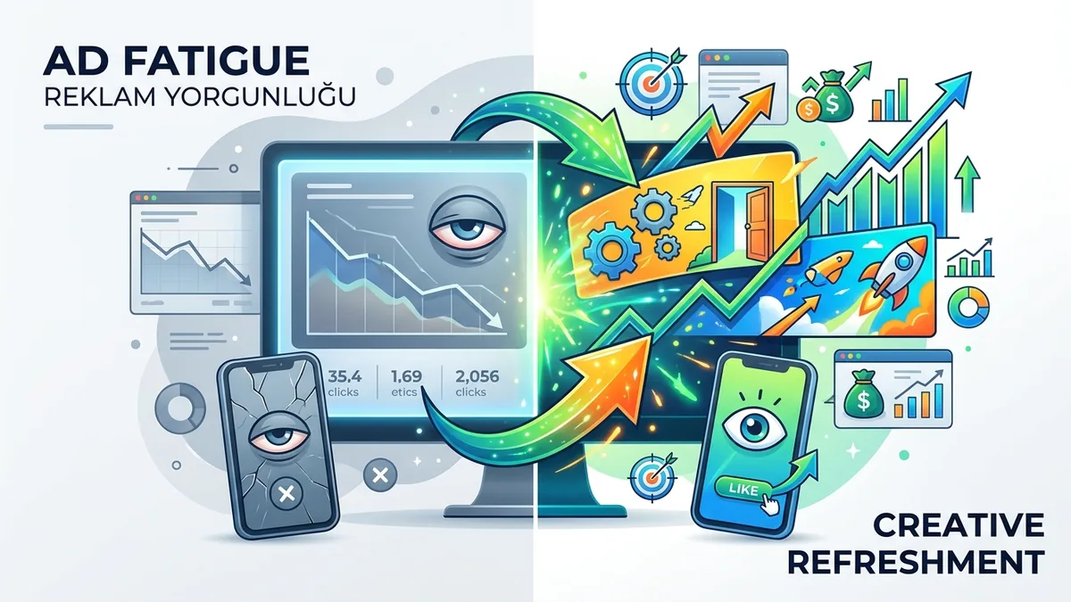Reklam yorgunluğu: kreatifler ne zaman yenilenmeli?