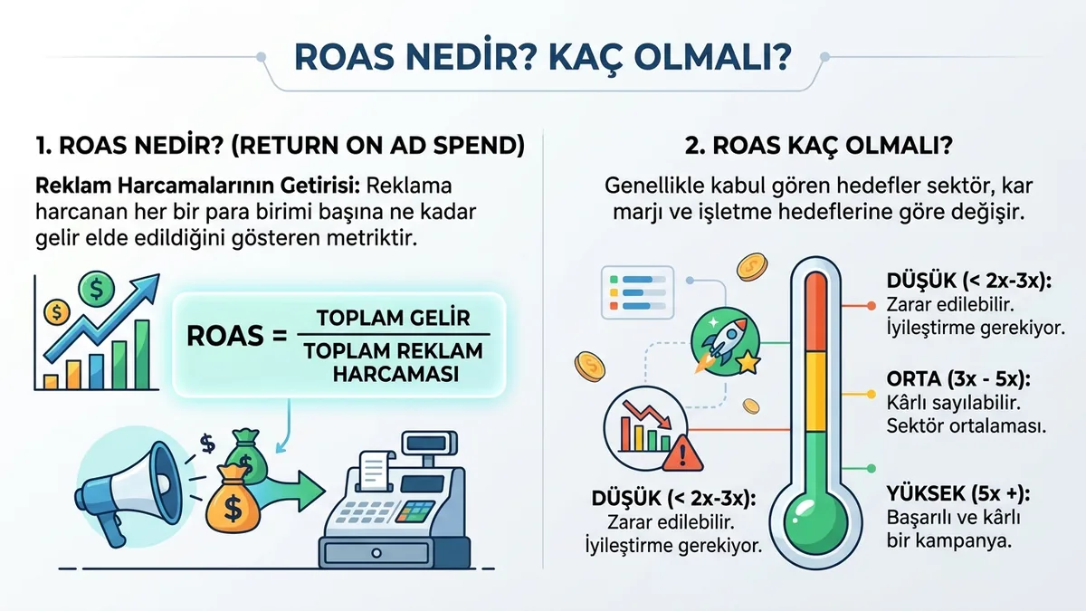 ROAS nedir, kaç olmalı?