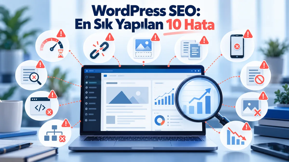 WordPress SEO Rehberi: En Sık Yapılan 10 Hata ve Çözümü