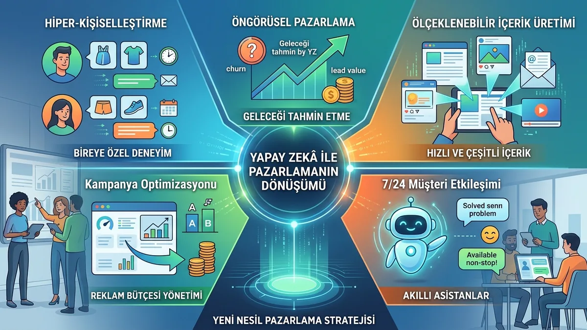 Yapay Zekâ Pazarlama Süreçlerini ve İşletmenizi Nasıl Değiştirecek?