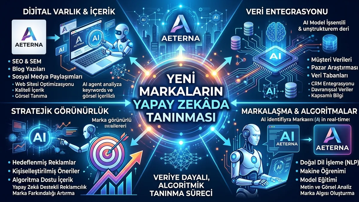 Yeni kurulan markalar yapay zekâda nasıl tanınır?