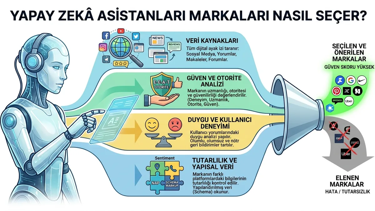 Yeni yapay zekâ asistanları markaları nasıl seçer?
